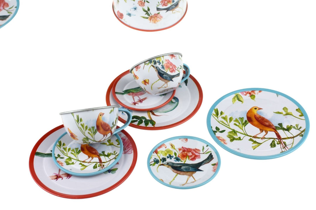 Tea Set - Garden Birds