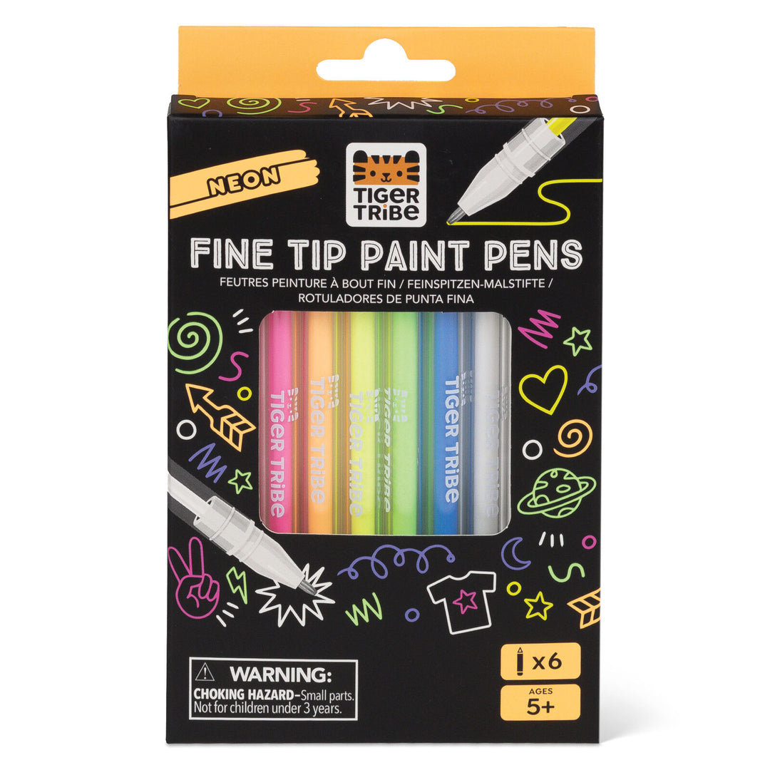 Neon Fine Tip Paint Pens