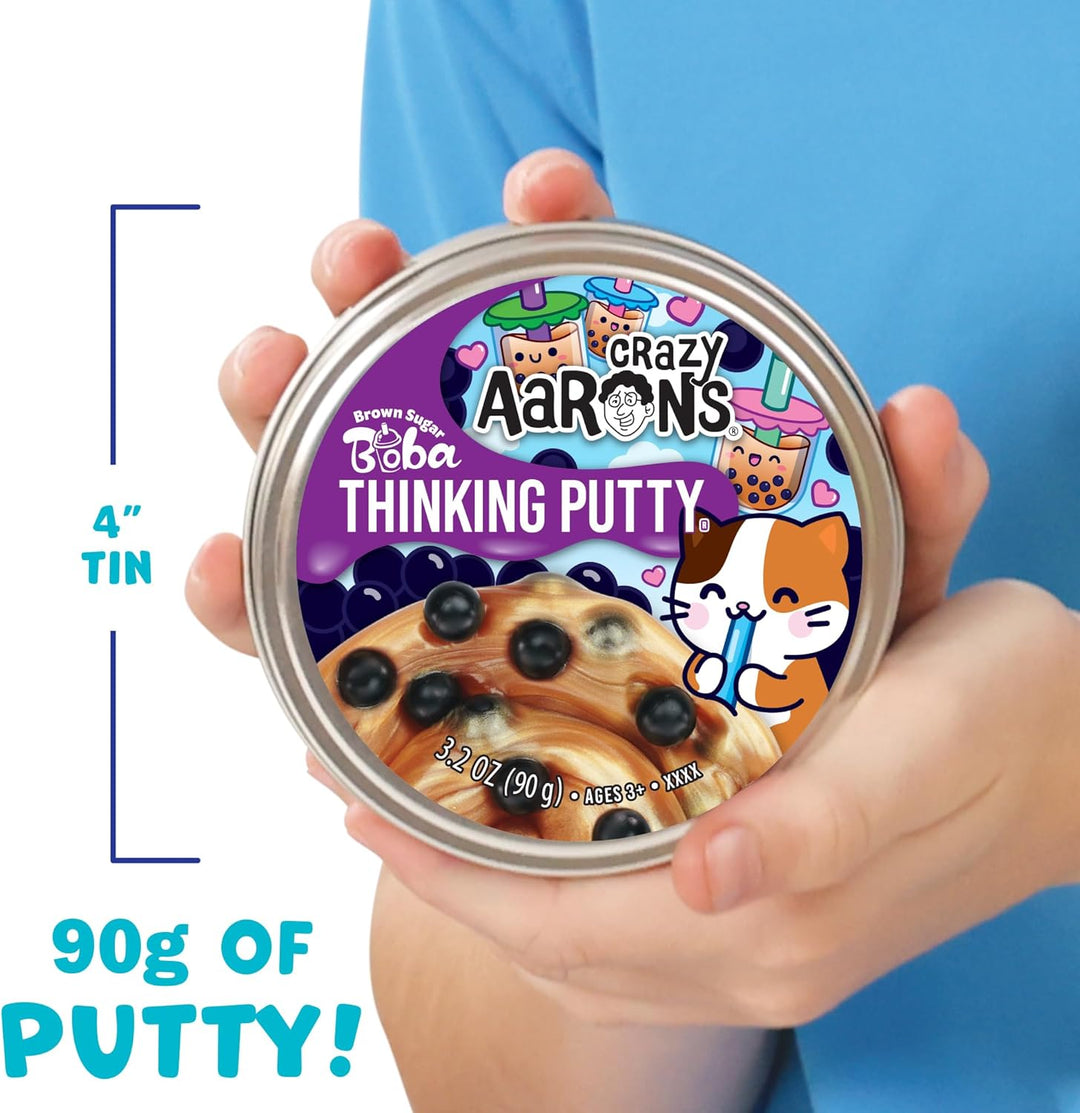 Thinking Putty - Large | Brown Sugar Boba