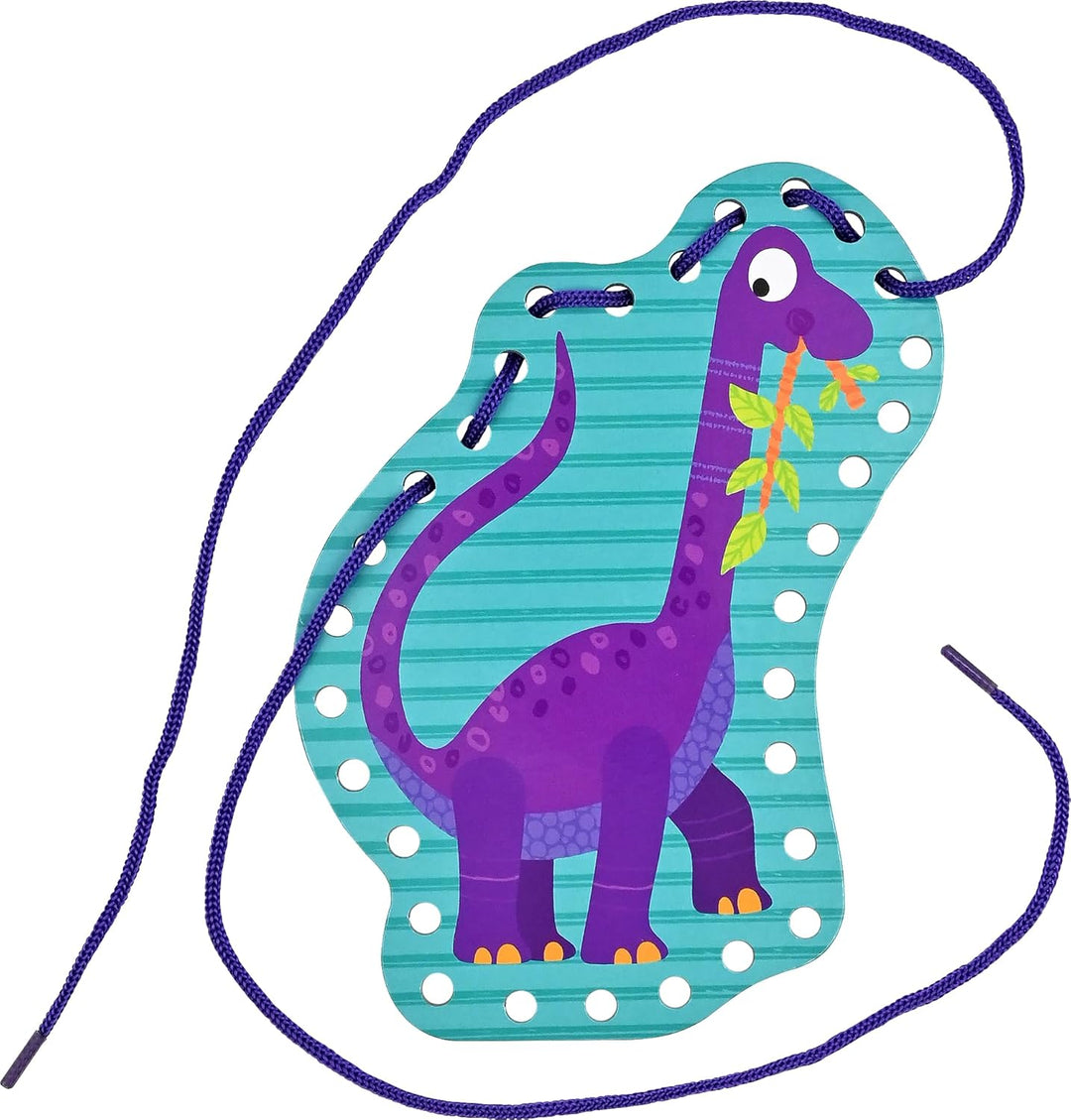 Lacing Cards | Dinosaurs