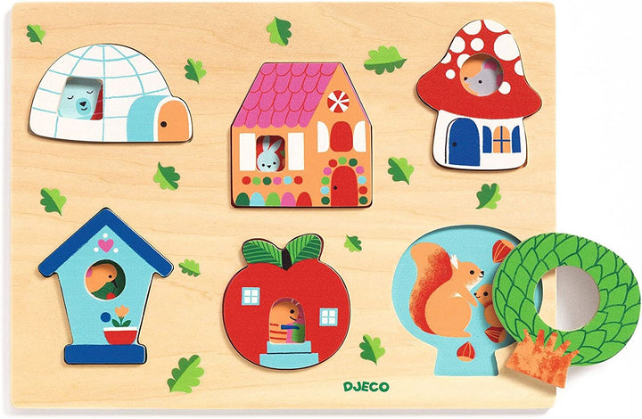 Wooden Puzzle - Coucou House