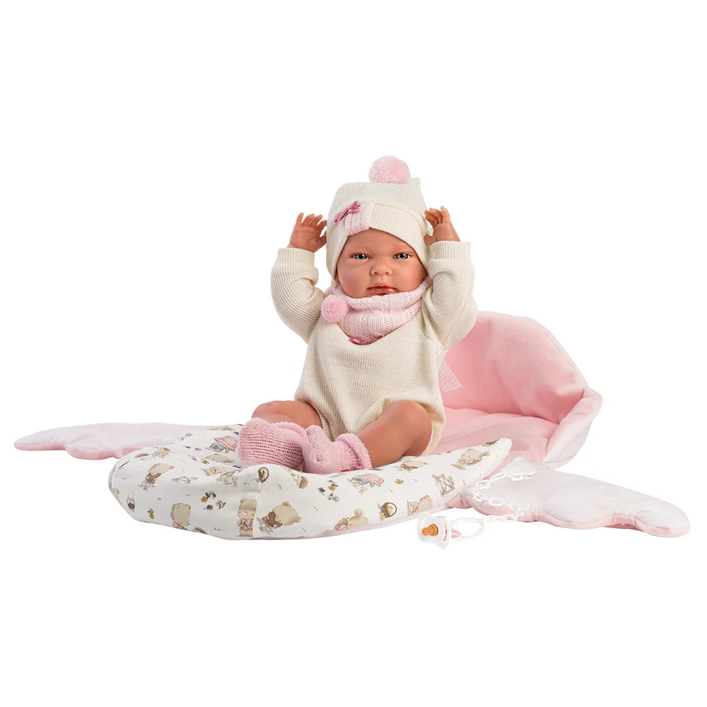 Llorens Articulated Doll  – Baby Girl Nica