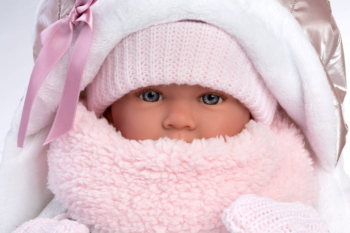 Llorens Baby Doll | Capazo - Pink