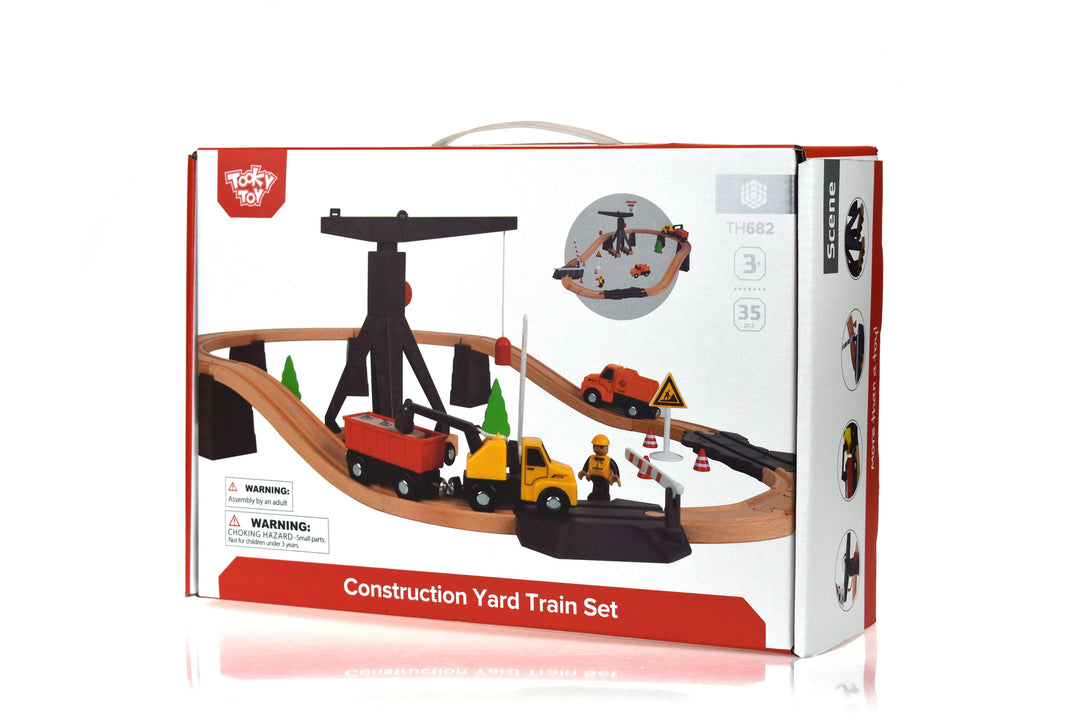 Construction Yard Train Set