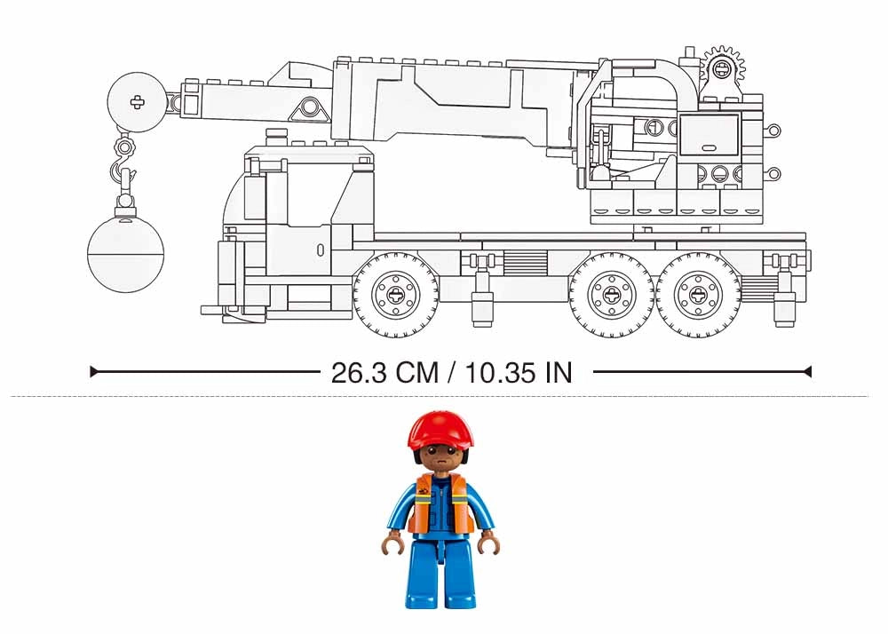 Crane and Ball Truck 293 PCS