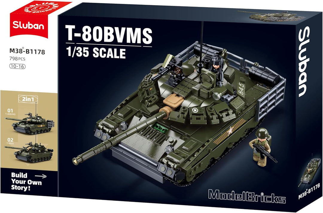 T-80BVMS 1/35 SCALE 519PCS