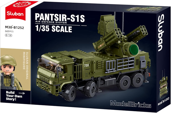 B1252 PANTSIR-S1S 669 Pcs