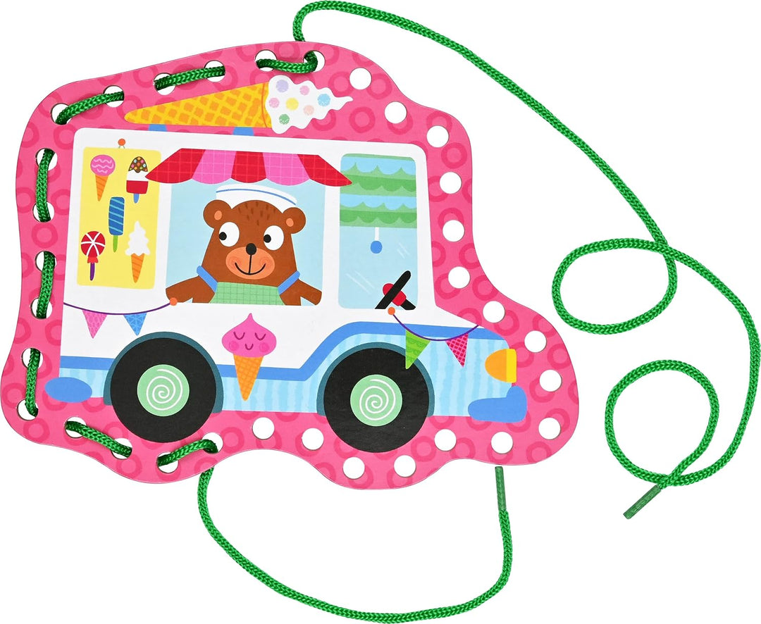 Lacing Cards | Cars & Trucks