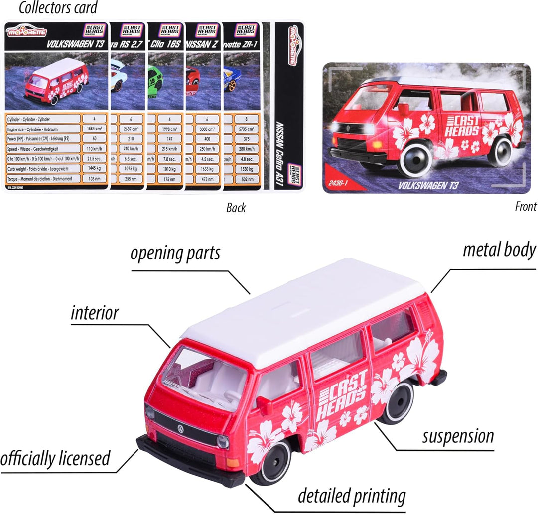 Castheads Series Road Racer Assorted