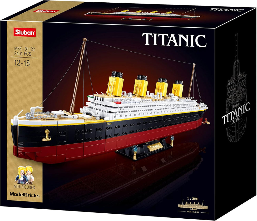 MB TITANIC BIG SCALE 1:350 - 2401 PCS