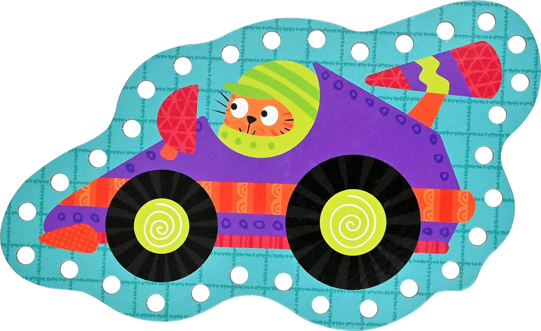 Lacing Cards | Cars & Trucks