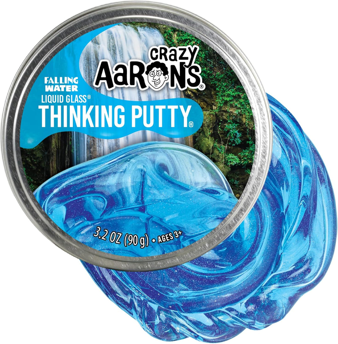 Thinking Putty - Large | Falling Water Liquid Glass