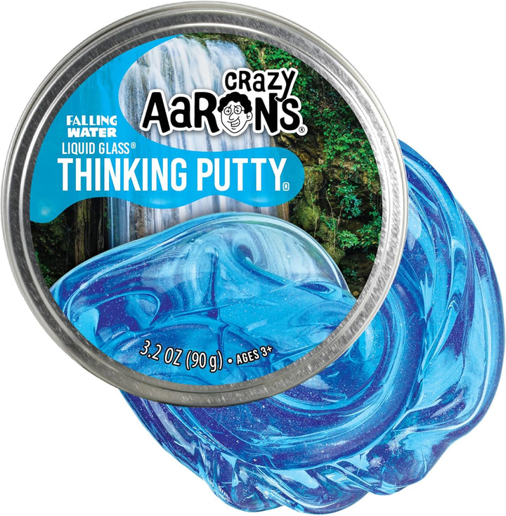 Thinking Putty - Large | Falling Water Liquid Glass