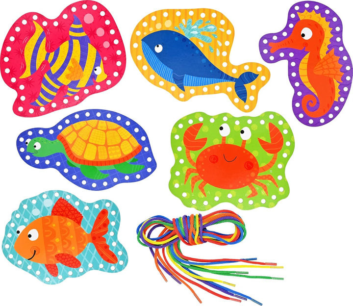 Lacing Cards | Under the Sea