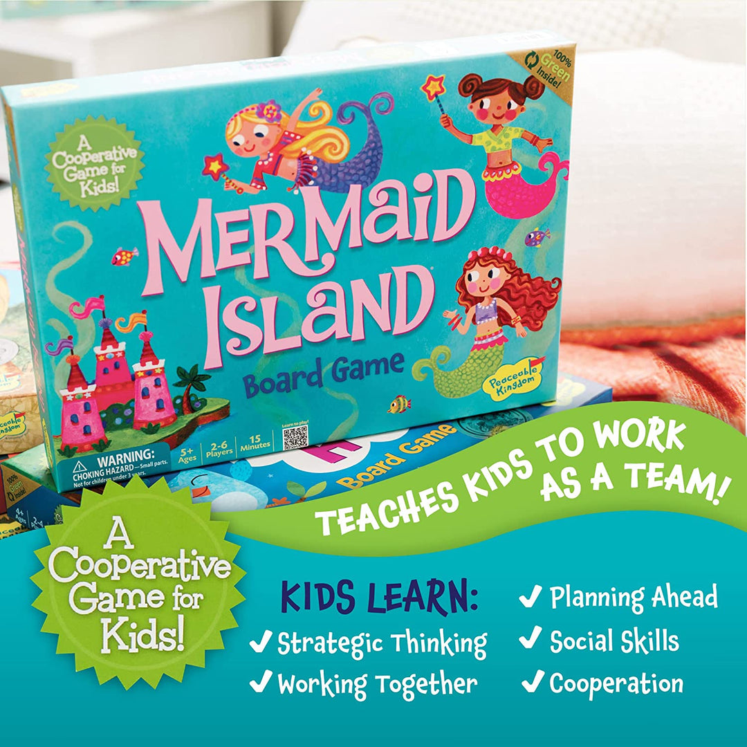 Co-operative Game - Mermaid Island Board Game