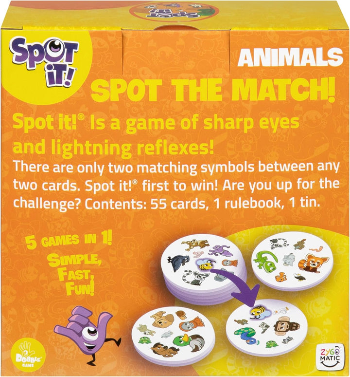 Spot It! Animals | Orange