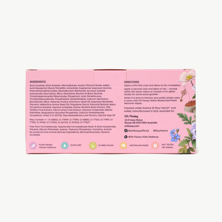 Oh Flossy X Fleur Harris | Garden of Dreams - Nail Polish Set