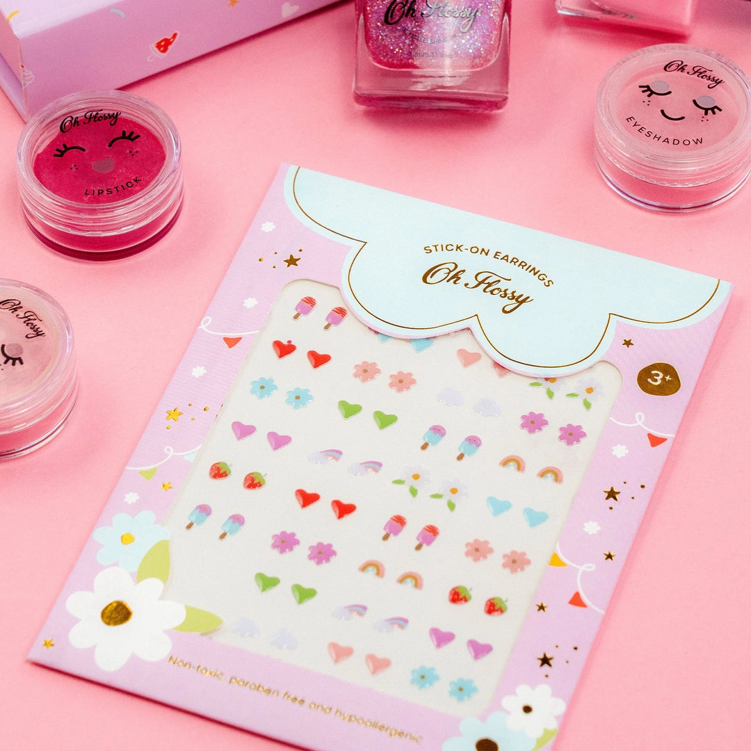 Oh Flossy Kids Stick-On Earrings