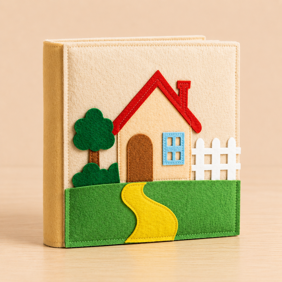 Felt Busy Book | Sweet Home