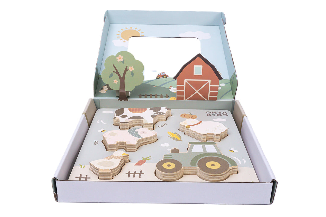 Wooden Farm Puzzle