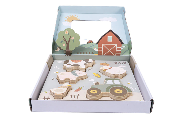 Wooden Farm Puzzle