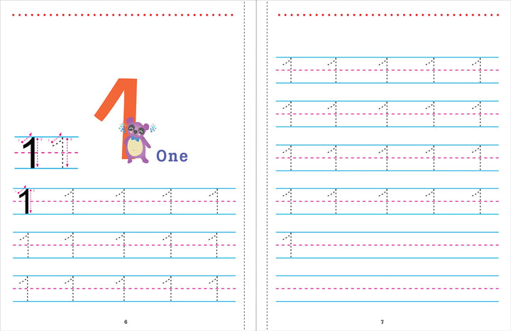 Trace & Learn Numbers