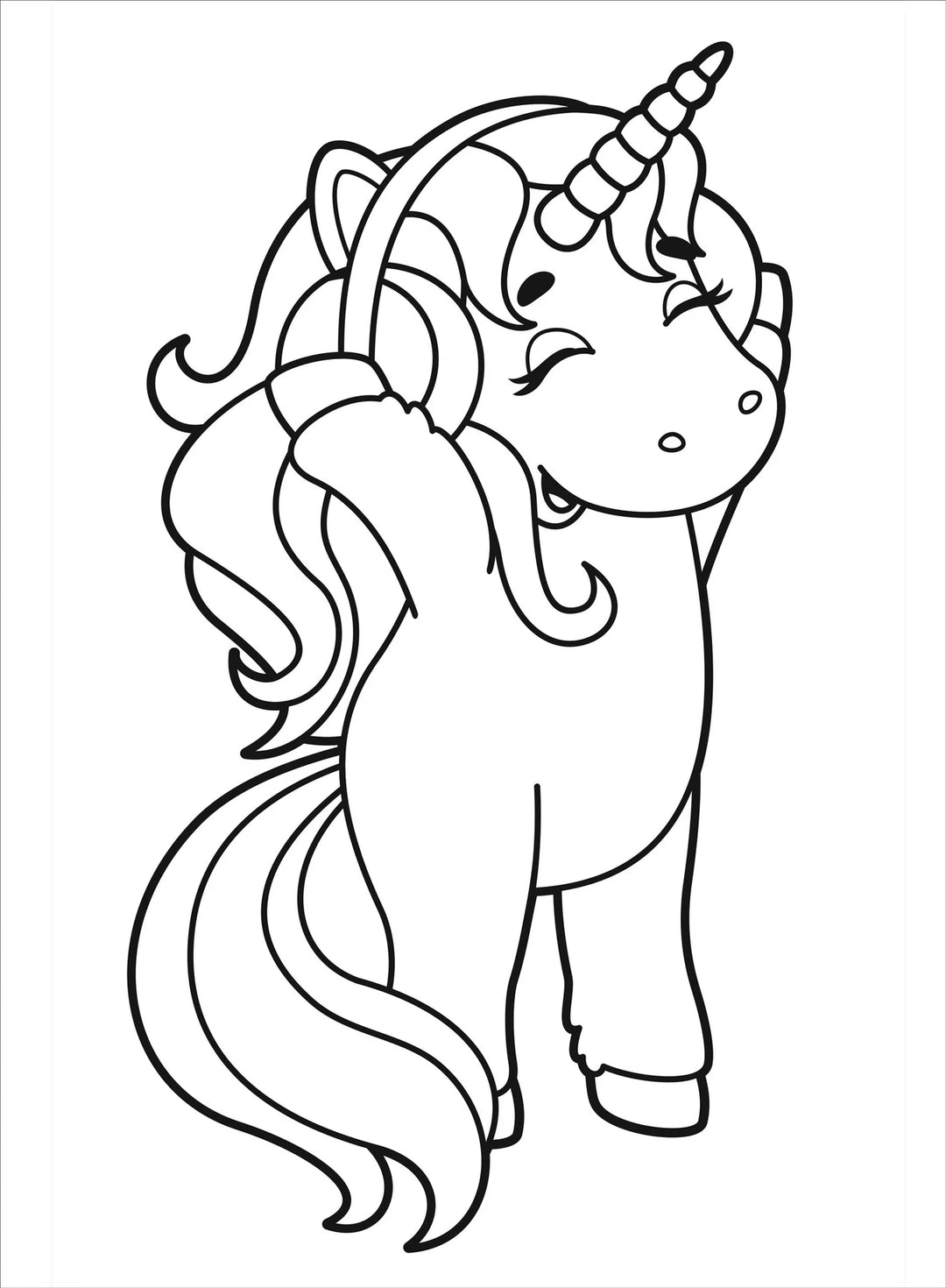 Colouring Book - Unicorns