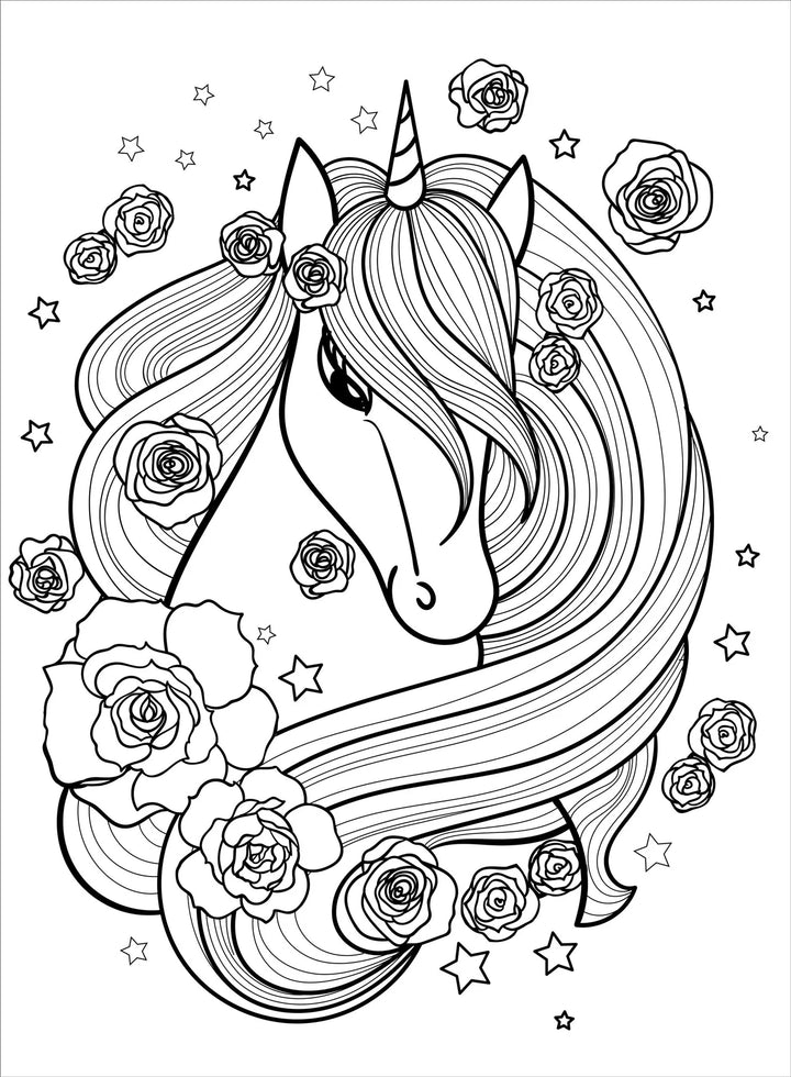 Colouring Book - Unicorns