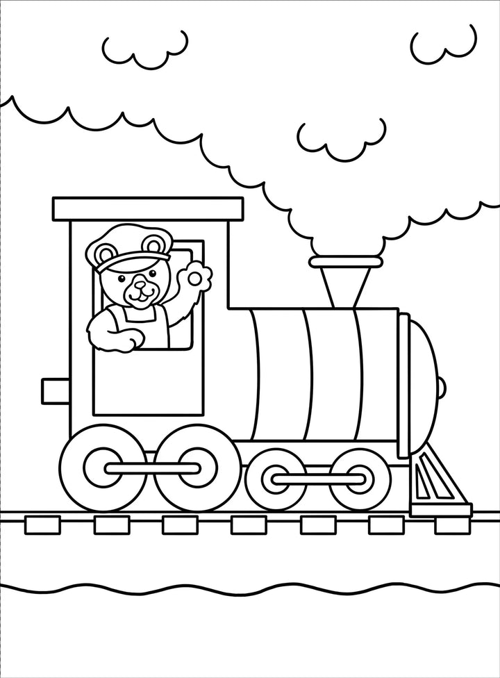 My First Colouring Book - Things That Go