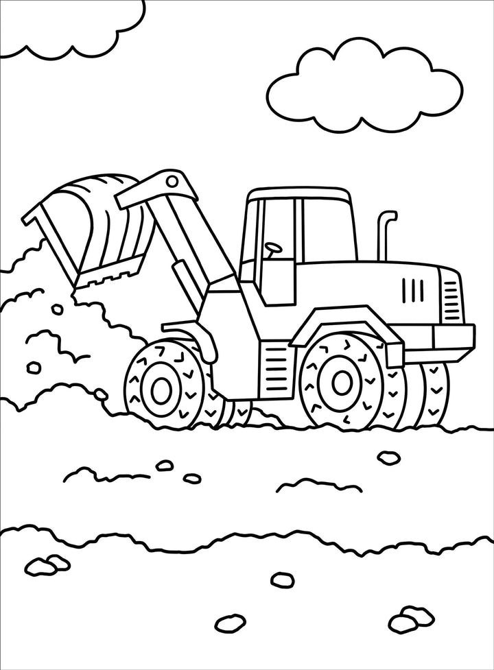My First Colouring Book - Things That Go