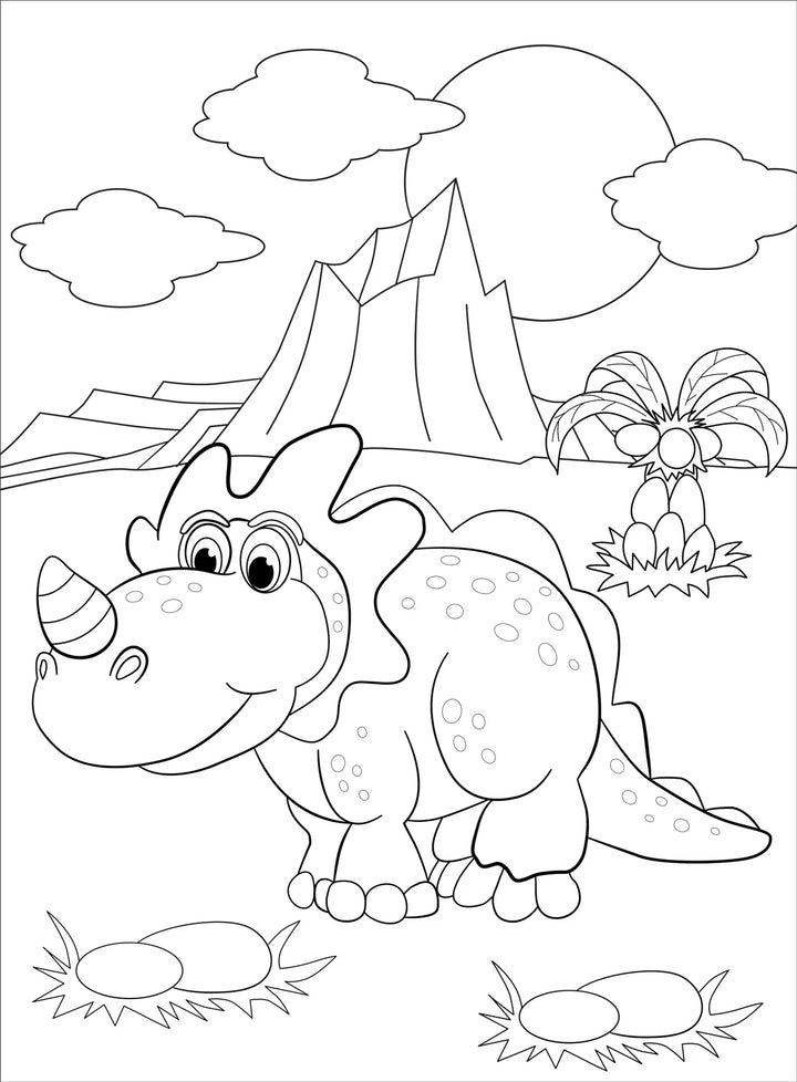 Colouring Book - Dinosaurs