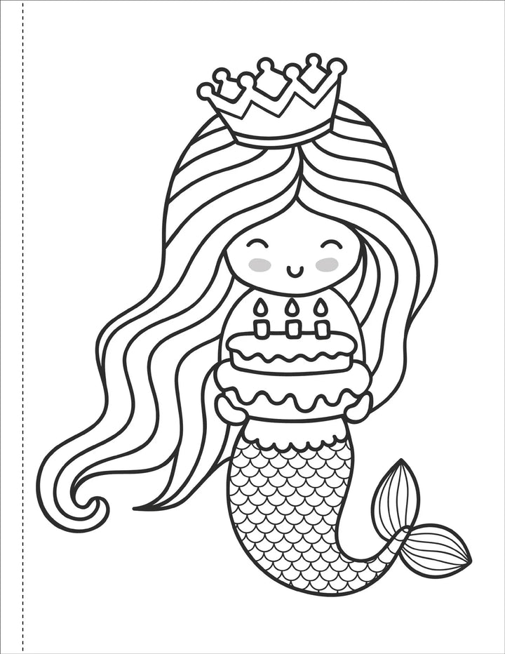 Colouring Book - Mermaids
