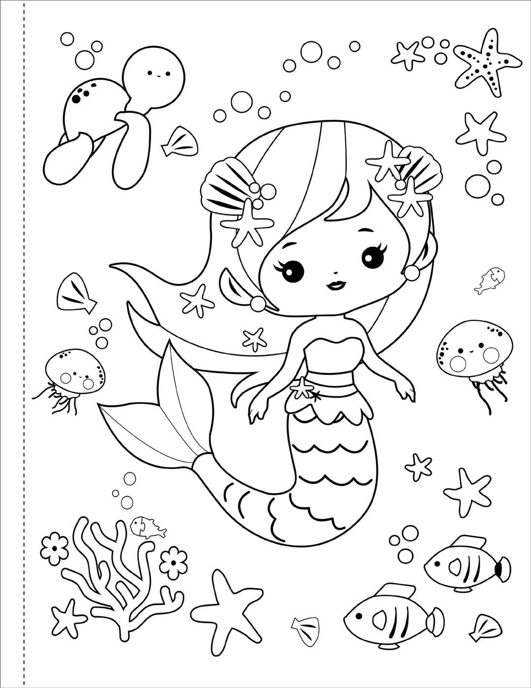 Colouring Book - Mermaids