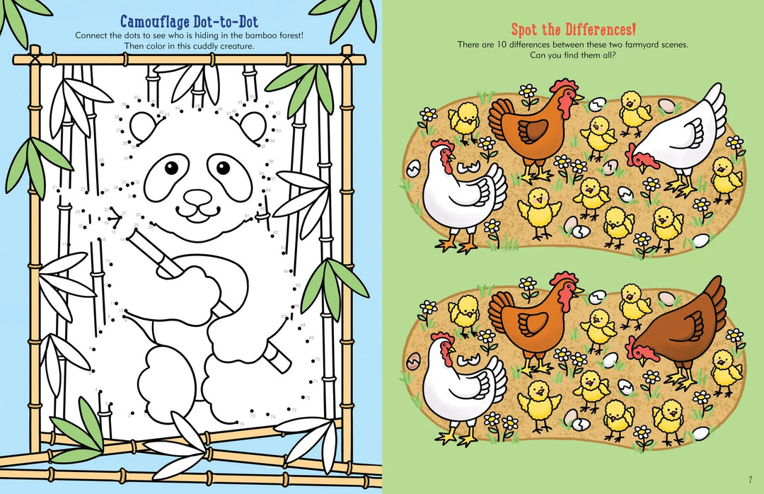 Activity Book - Furry Friends