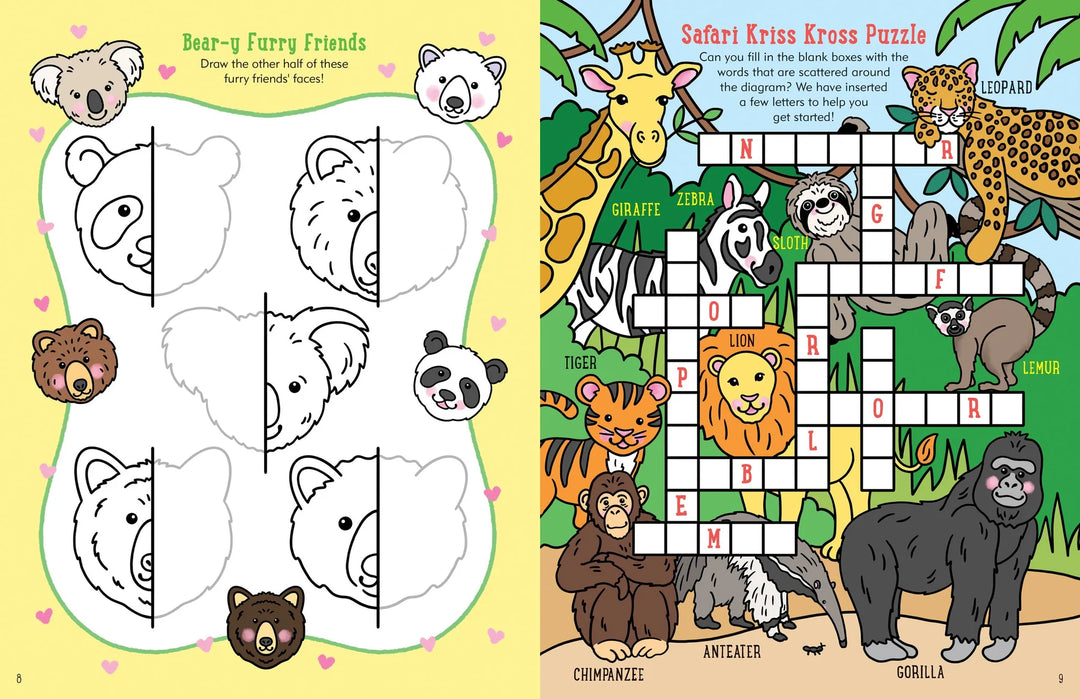 Activity Book - Furry Friends