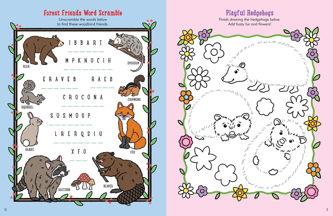 Activity Book - Furry Friends