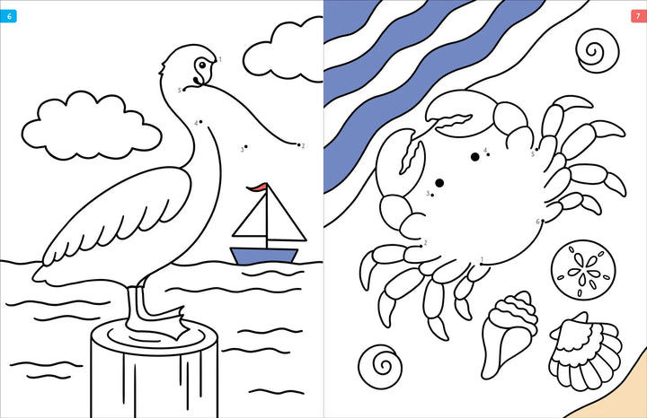 Colouring Book - Animals Dot to Dot