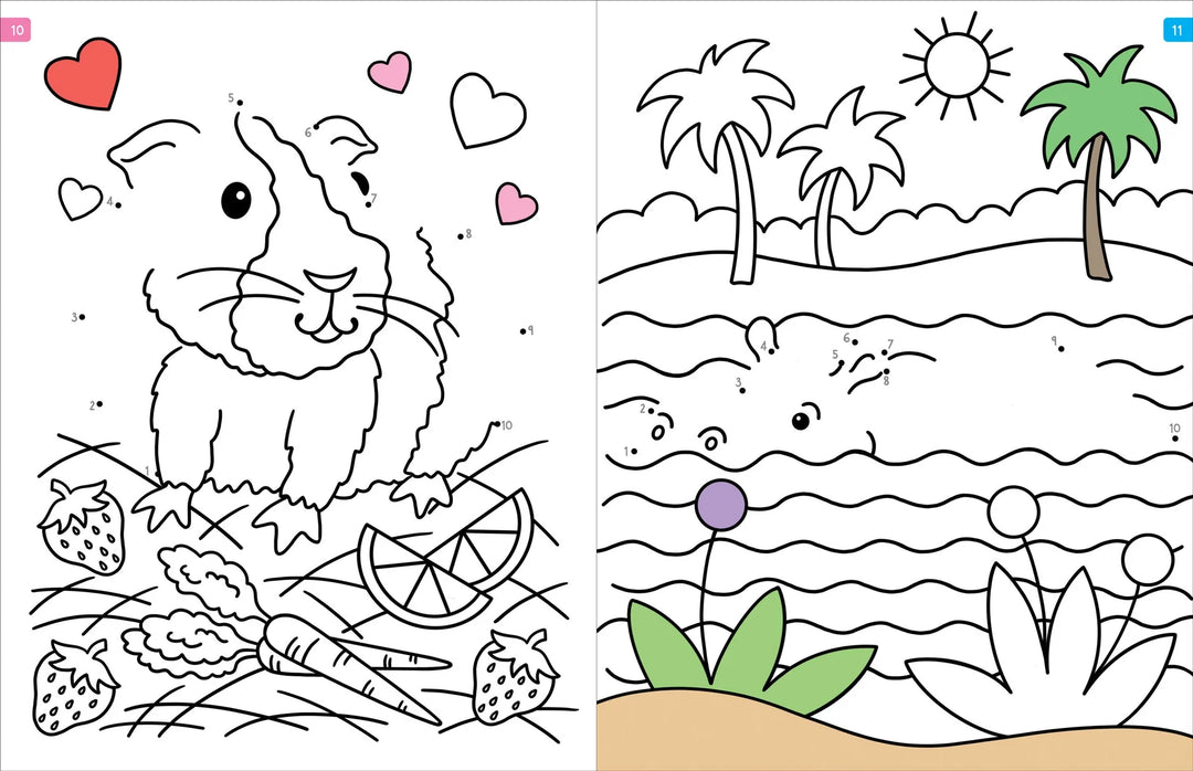 Colouring Book - Animals Dot to Dot