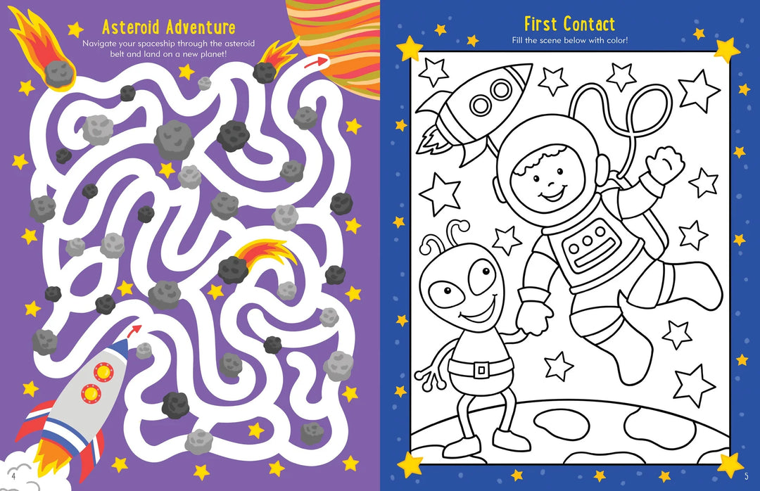 Activity Book - Outer Space