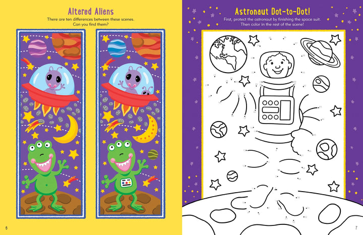 Activity Book - Outer Space