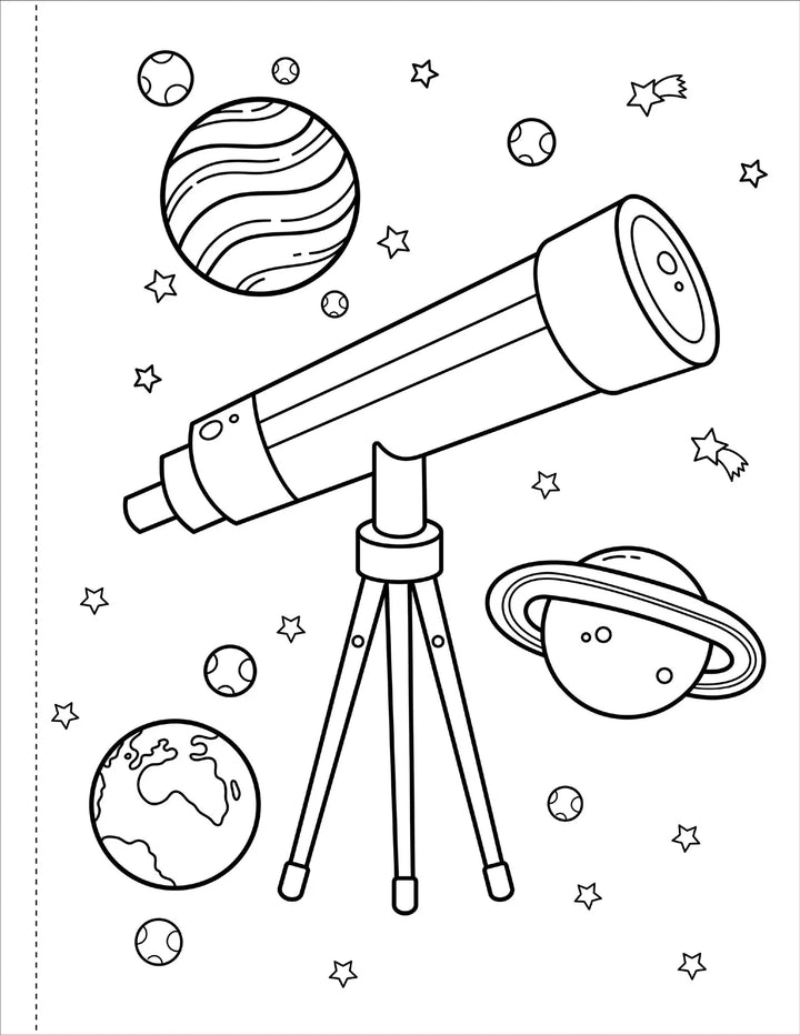 Colouring Book - Solar System