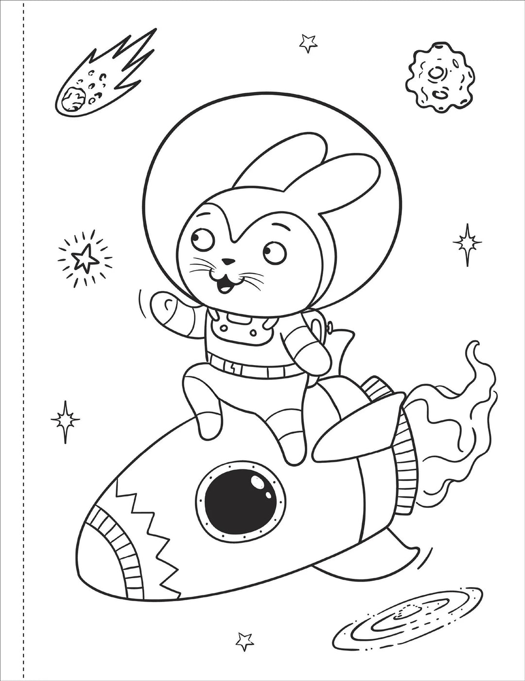 Solar System Coloring Book!