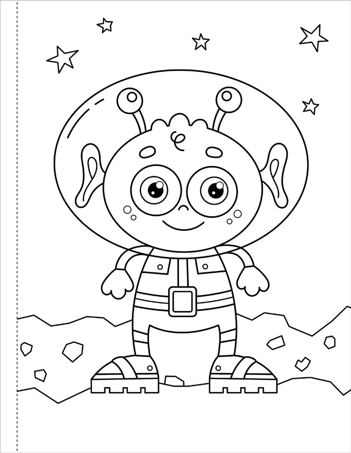 Colouring Book - Solar System