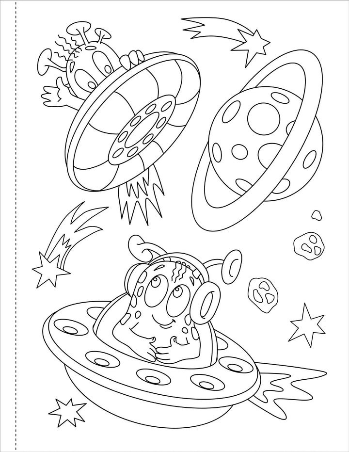 Colouring Book - Solar System