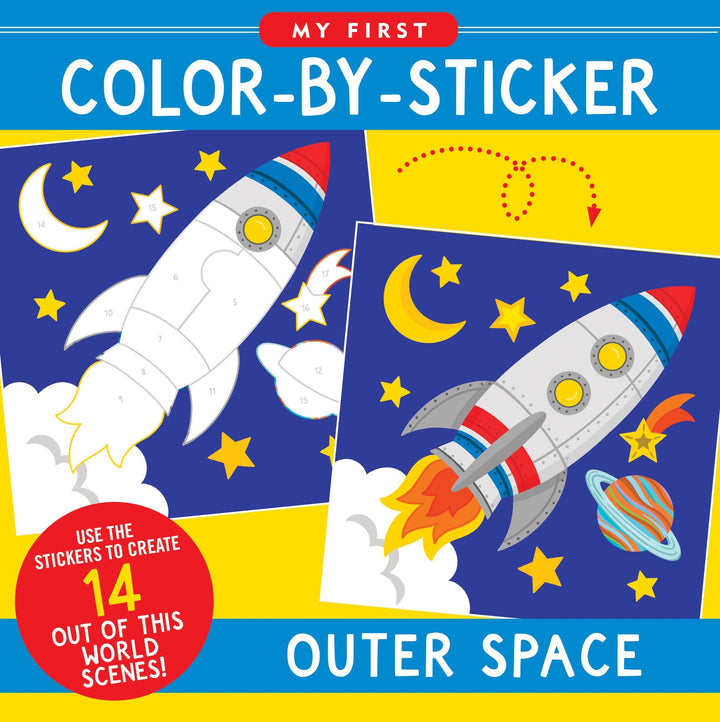 Colour By Sticker - Outer Space