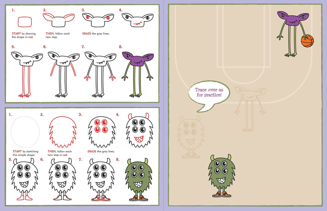 Learn to Draw . . . Monsters