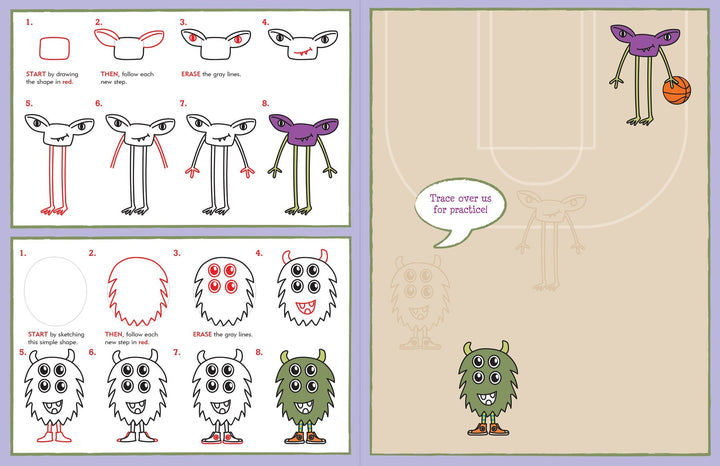 Learn to Draw . . . Monsters
