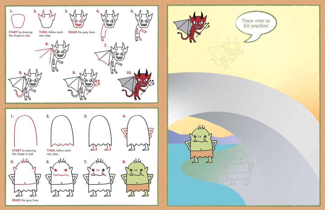 Learn to Draw . . . Monsters