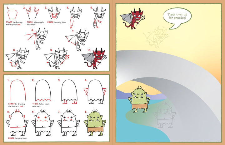 Learn to Draw . . . Monsters