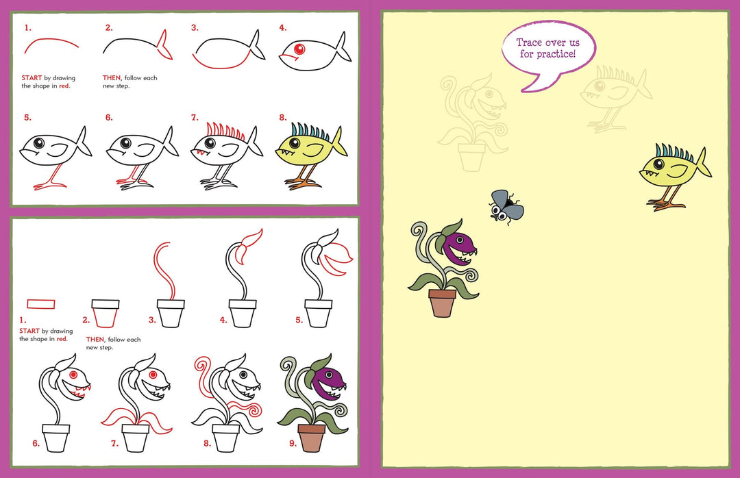 Learn to Draw . . . Monsters